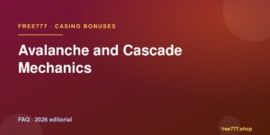 Avalanche and Cascade Mechanics — Free777 editorial 2026