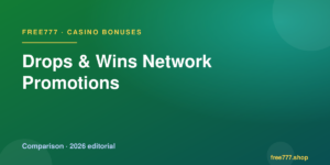 Drops & Wins Network Promotions — Free777 editorial 2026