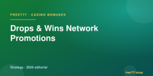 Drops & Wins Network Promotions — Free777 editorial 2026