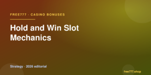 Hold and Win Slot Mechanics — Free777 editorial 2026