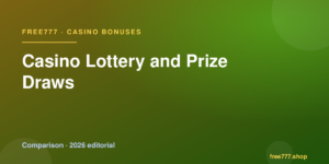 Casino Lottery and Prize Draws — Free777 editorial 2026
