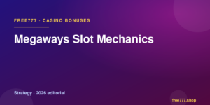 Megaways Slot Mechanics — Free777 editorial 2026