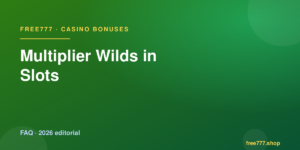 Multiplier Wilds in Slots — Free777 editorial 2026