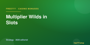 Multiplier Wilds in Slots — Free777 editorial 2026