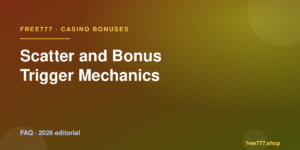 Scatter and Bonus Trigger Mechanics — Free777 editorial 2026
